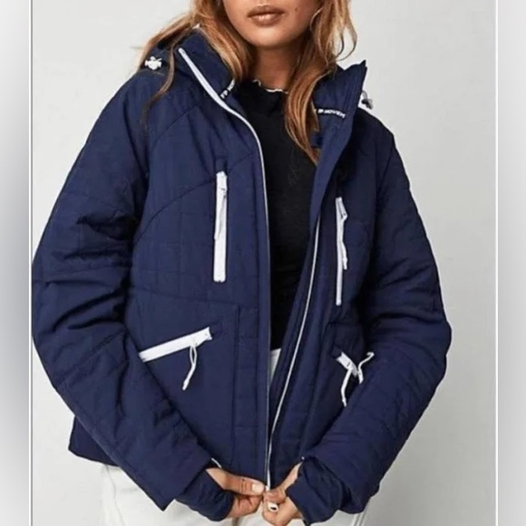 NWT Free People All Prepped Short Parka Ski Jacket Z274 - Picture 1 of 5